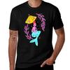Cocktail Mermaid TShirt Work Wear Lightweight Tee
