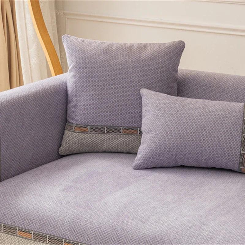 Chenille Sofa Cushion Jacquard Four Seasons Universal Sofa Cover Non-slip Dustproof Couch Slipcover for Living Room Home Decor