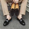 Men's Formal Leather Loafer Classic Retro Gentleman Style Outdoor Leisure Business Party Daily Office Men's Wedding Shoes