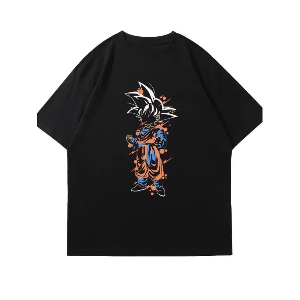 

Goku Orange Splash T-Shirt,Soft Breathable & Fade-Resistant, Classic Fit for Daily Casual Wear XXL чорний