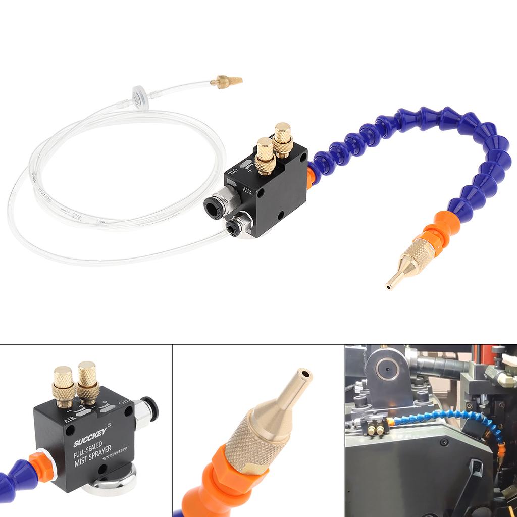Cooling Sprayer Machine For Metal Cutting Engraving Mist Coolant Spray System