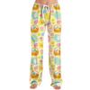 Modische lockere Freizeit-Hose für Damen mit Easter-Cartoon-Print