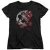 Batman Robin Spotlight Womens T Shirt Black Officially Licensed