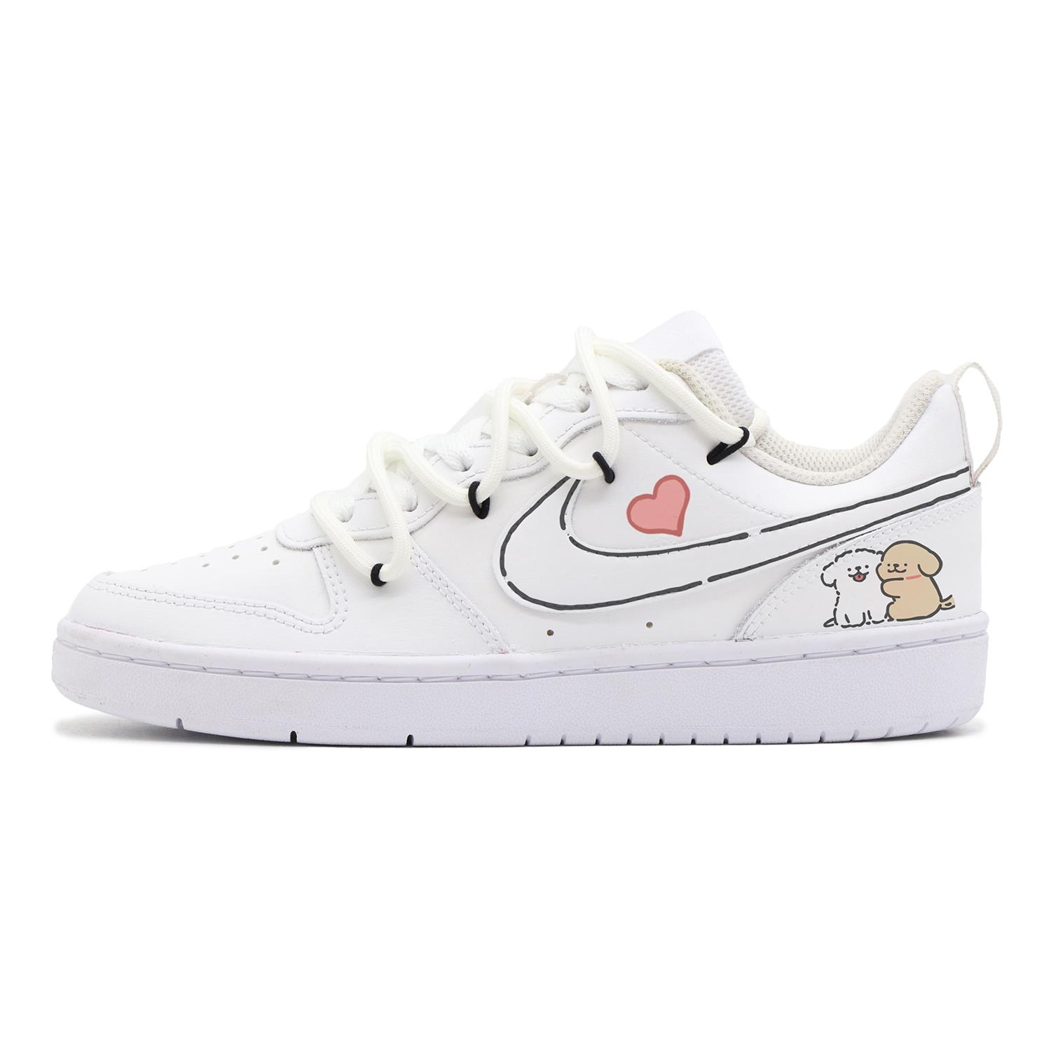 

Nike Low top Skateboard Shoes GS BQ5448-100(Team57-) 35.5