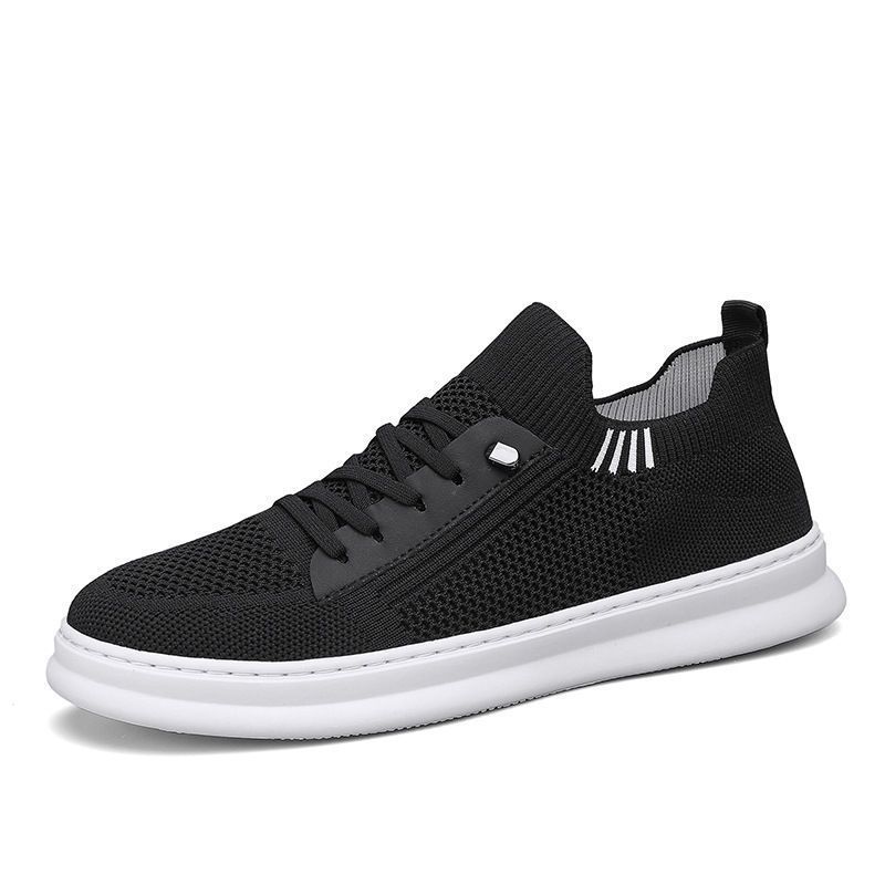 2024 Fly-woven Men's Shoes Summer Deodorant New Men's Breathable Thin Versatile Mesh Casual Shoes Sports Mesh Shoes