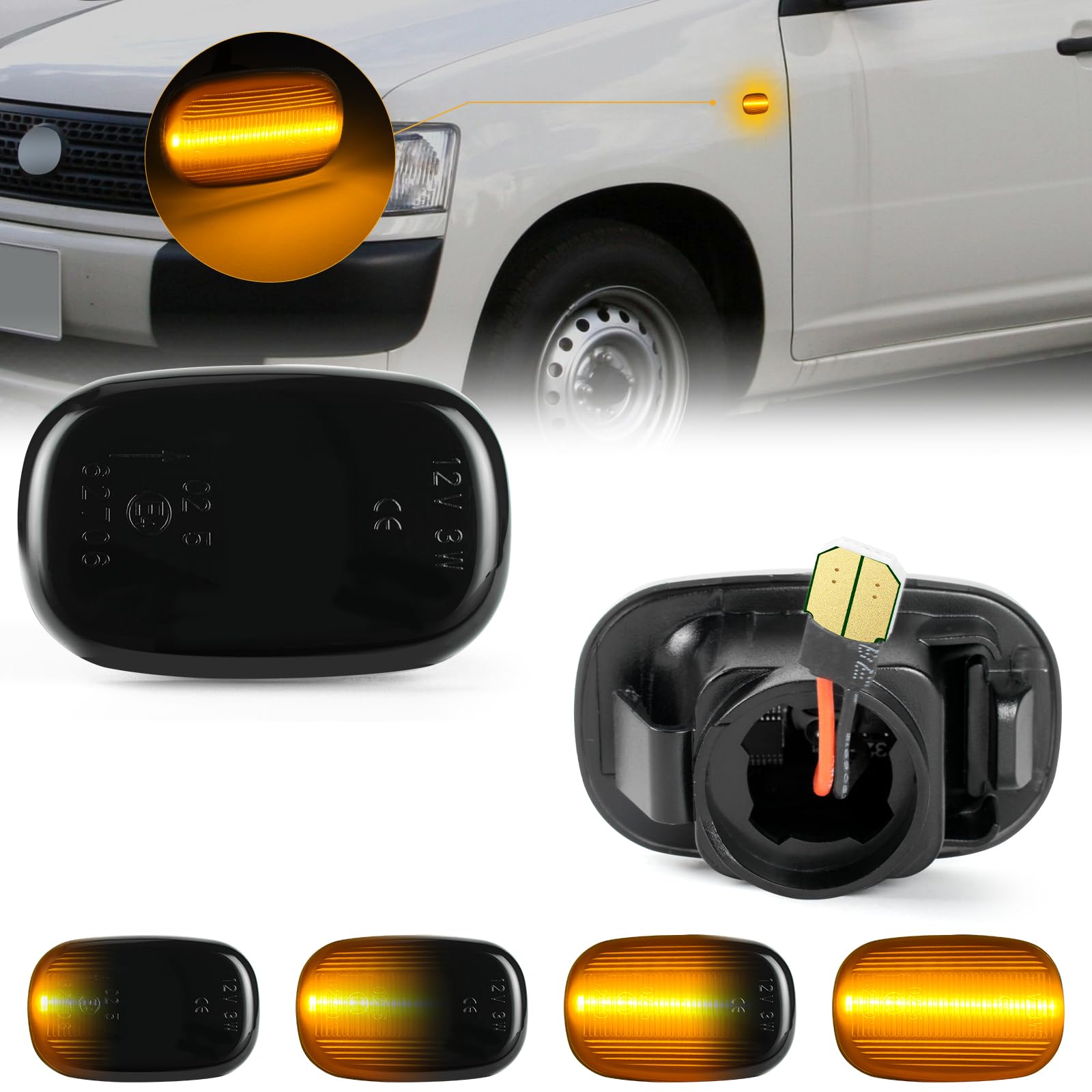 

GemPro 50 Probox Боковая Estima Hybrid 10 Town Ace Succeed Hilux Surf Estima 30 40 Aristo 160 Alex Voltz Alex Gaia Camry Последовательные указатели поворота для