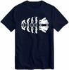 Evolution Of Motorbike Tshirt Biker Bike Rider Racer F1 Racing Reflection Top