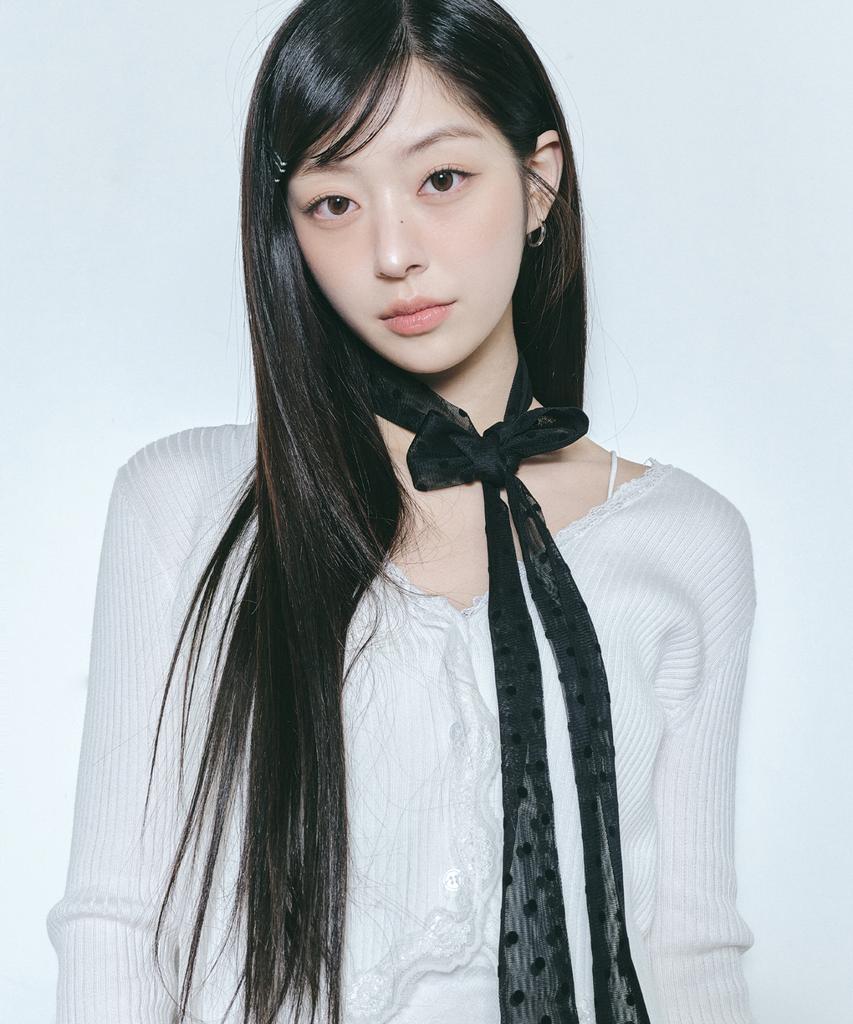 Nick&Nicole Lace Frill Essential Crop Cardigan_3 Color