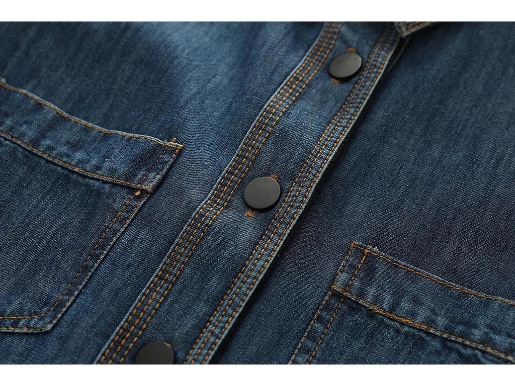 Women's Plus Velvet Thickened Denim Shirt Jacket - Long Sleeve, Autumn/Winter 2025, Loose Casual and Versatile Slimming Top