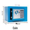 Secure All-Steel Electronic Password Safe for Home and Hotel