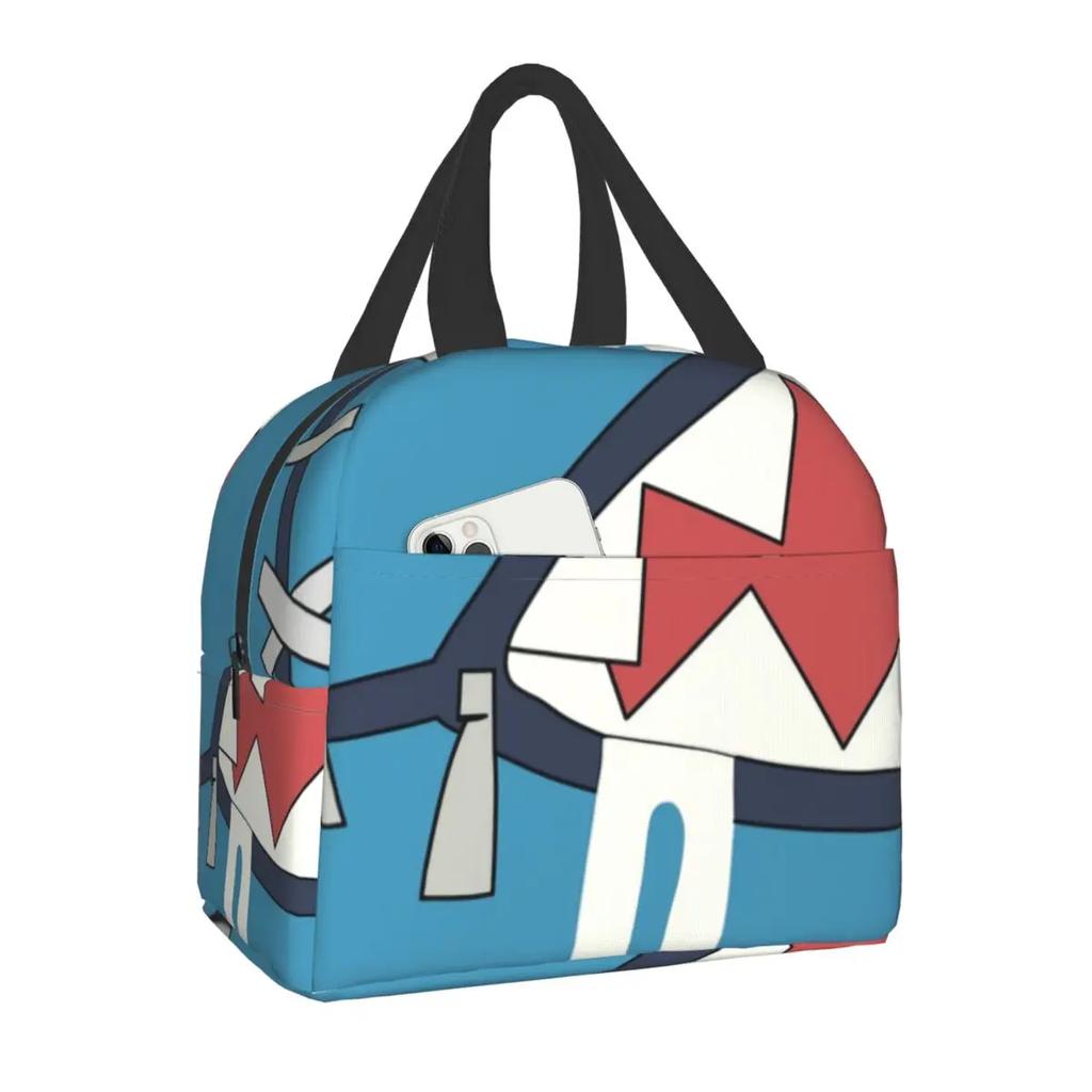 Custom Cute Penguins Lunch Bag Men Women Cooler Thermal Insulated Lunch Boxes for Adult Office