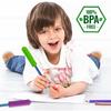 Sensory Pencil Toppers for Sensory Kids, Boys and Girls, Silicone Fidgets Pencil Covers for Autism, ADHD, SPD, or Special Oral Motor Needs