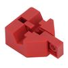 Double Pole Circuit Breaker Lockout Fireproof Insulated Fireproof Insulated 58x47x25mm Electrical Circuit Breaker