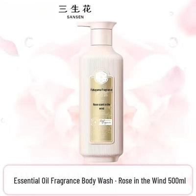 Gel de Banho Óleo Essencial Perfumado com Rosa Flor Sansheng