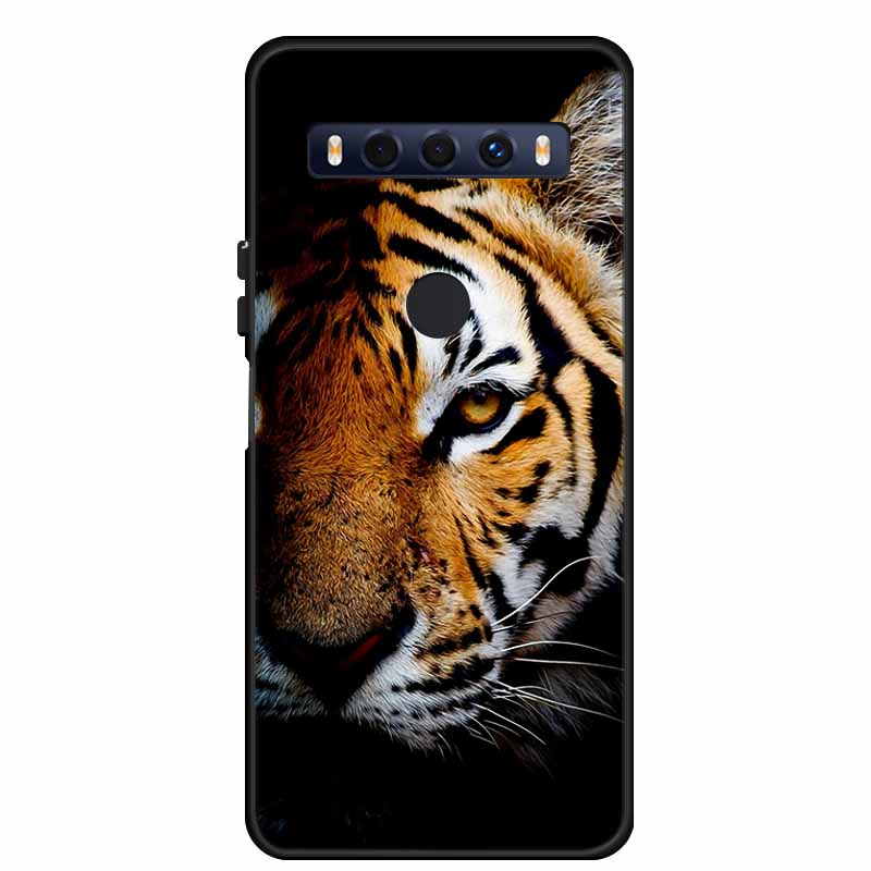 For TCL 10 SE Case Popular Picture Black Silicone Soft Back Cover Case For TCL 10 SE Phone Case Cover 10SE 6.52" Coque Funda Bag