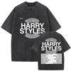Harry Styles Wir Gehören Zusammen Tour 2026 Vintage Washed T-Shirt Herren Damen Popmusik Fans Mode Kleidung Kurzarm T-Shirt