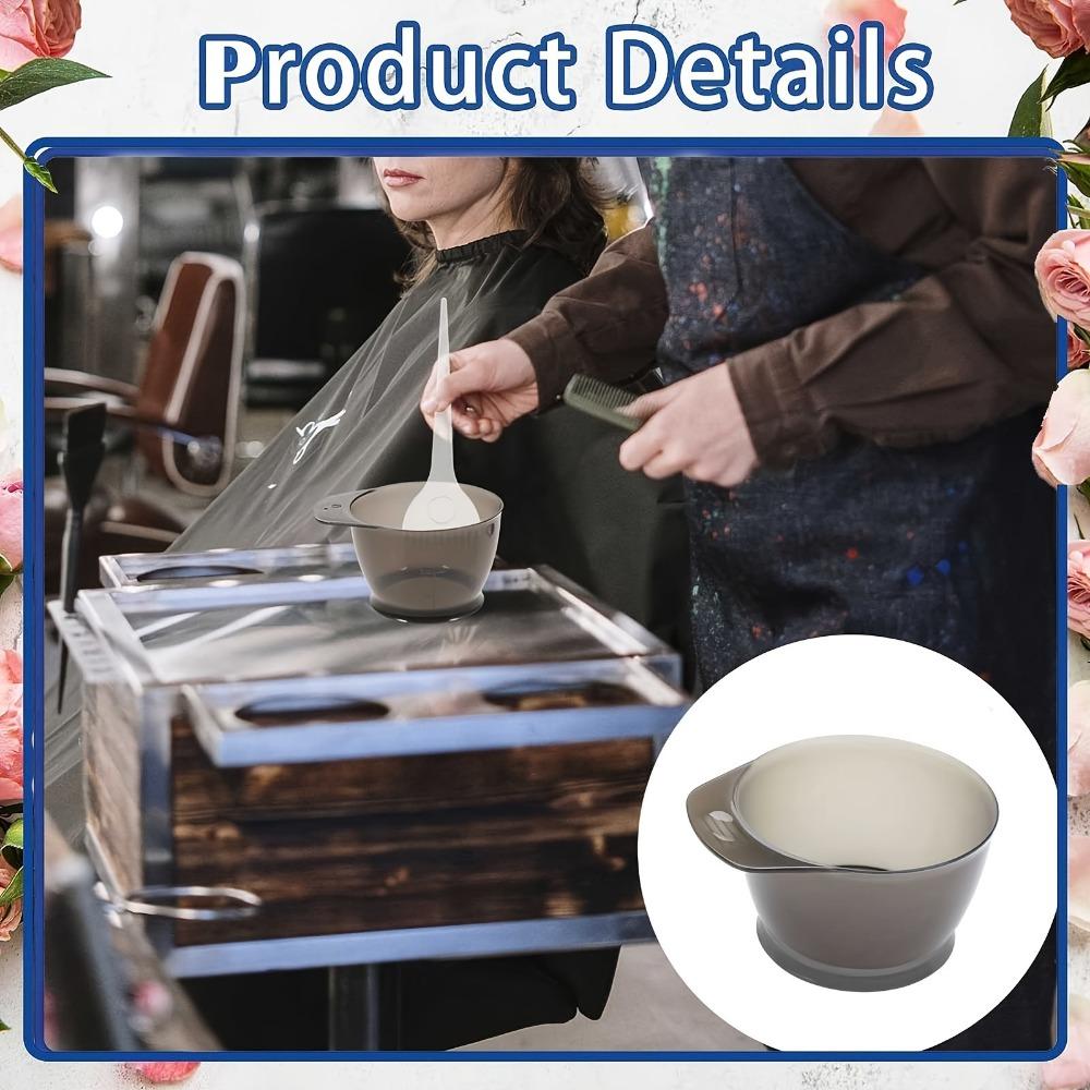 1pc Salon-Grade Hair Dye Mixing Bowl, Professional Large Capacity, Anti-Slip Handle, Durable for Perfect Color Application