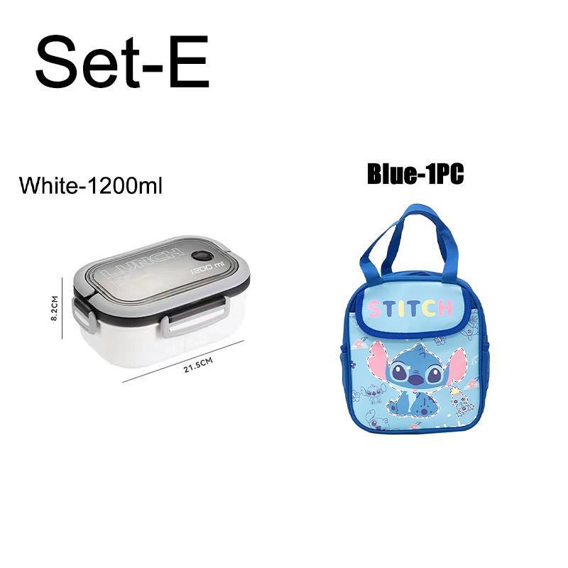 Lunch Box For Kids Adult Compartments Bento Lunchbox Children Kid School Outdoor Camping Picnic Food Container Portable