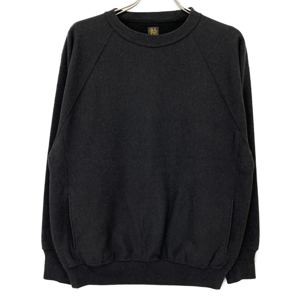 BATONER BN-25FM-030 Charcoal Melange Color Jean Belca Fleece Crew Neck tops 1 blackUsed