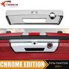 Rear Tailgate Door Bowl Handle Cover Trim Chrome For Ford F150    24