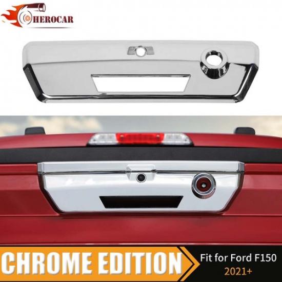 Rear Tailgate Door Bowl Handle Cover Trim Chrome For Ford F150    24