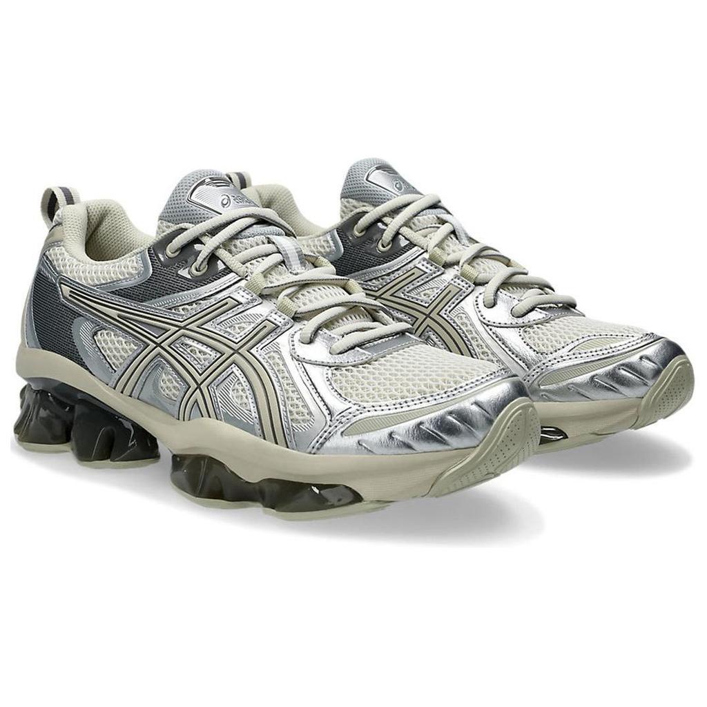 Asics Gel Quantum Kinetic White Light Dust Men Sneakers Silver 1203A270-101