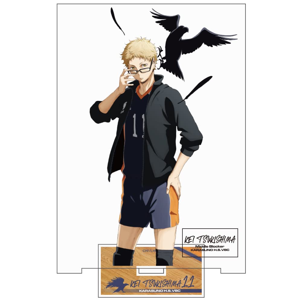 

[Официально] Акриловая подставка Cospa Haikyu Tsukishima Hotaru (большой) Вер.1.0