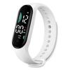 M9 Electronic Watch LED Touch Control Waterproof Casual Multifunctional Week Time Display Lightweight Men Women Unisex Sports Bracelet for Kids