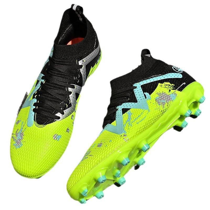 Men's Shoes Middle Foot Competition Training Training Nail Broken 2025 Children Students Youth Sneakers Men's High Top Shoes