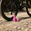 Rubber Bike Handlebars Grip 1 Pair for City Travel and Trail Use with Textured Hold for Daily Cycling and Regular Use