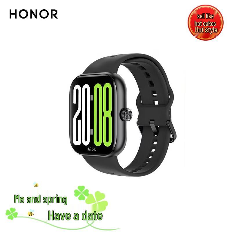 Умные часы HONOR Watch X5 с функцией Bluetooth-вызова (Китайская версия) чёрный