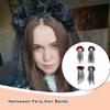 Hallowen Headdress Ladies Girls Stage Performace Parts Decortive Role Player Props Elements Hair Accessories Supplies