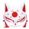 Half Face  Mask Hand-painted Fashion Mask Halloween Masquerade Party Tassels Anime Fox Mask For Costume Parties Anime