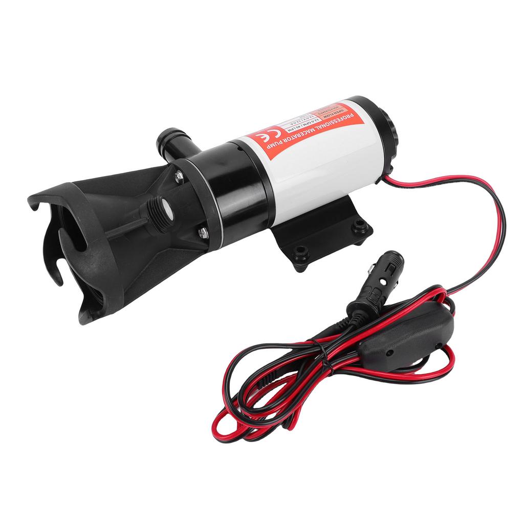 RV Waste Pump 12GPM LSMP1 120 02 Self Priming Macerator Pump for 12V Systems RVs Trailers Boats