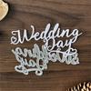 Wedding Themed Die Cut Stencils Heavy Duty Carbon Steel Cutting Dies Scrapbooking Embossing Paper Dies for Card Making