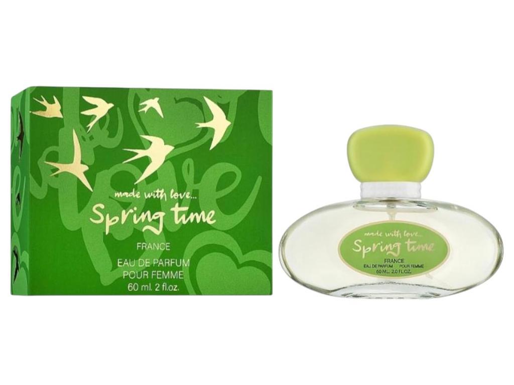 Spring Time Eau De Parfum for Women Made with Love In France 60ml.