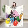 Soft Blanket Camping Barbapapa Barbamama Family Bedding Throws Flannel Bedspread For Couch Bed Pattern Sofa Bed Cover