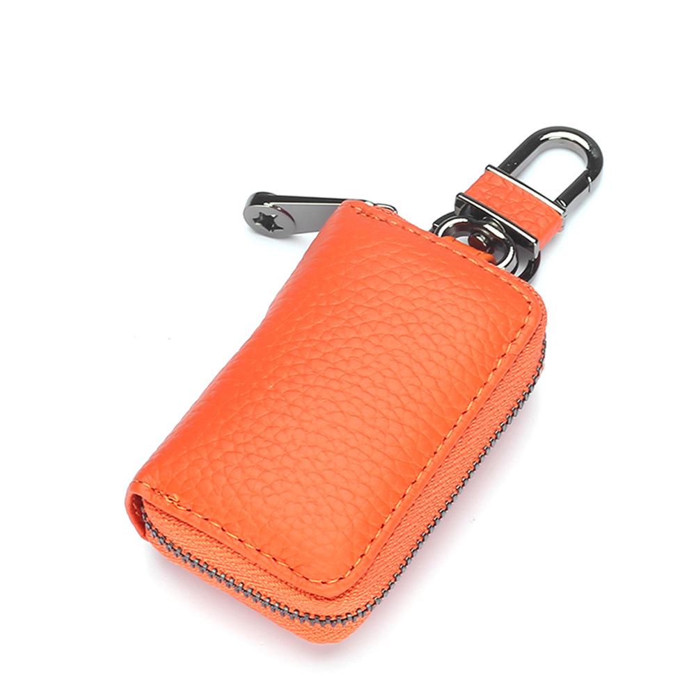 Car Key Bag Men's Mini Logocarkeyholder Zipper Key Bag Compact