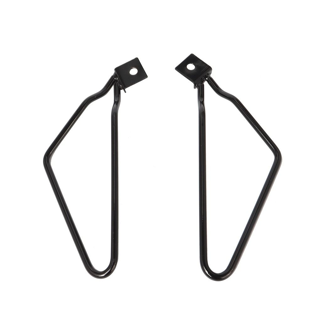 1 Paar Aluminiumlegierung Satteltaschenhalter Satteltaschenhalterungen für Harley 883 Dyna Motorradzubehör