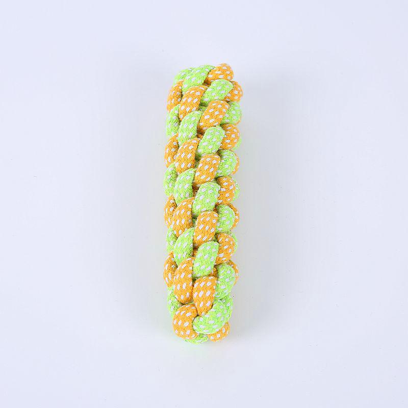 Durable Cotton Rope Pet Toy Set: Teething & Knotted Ball Toys for Cats and Dogs