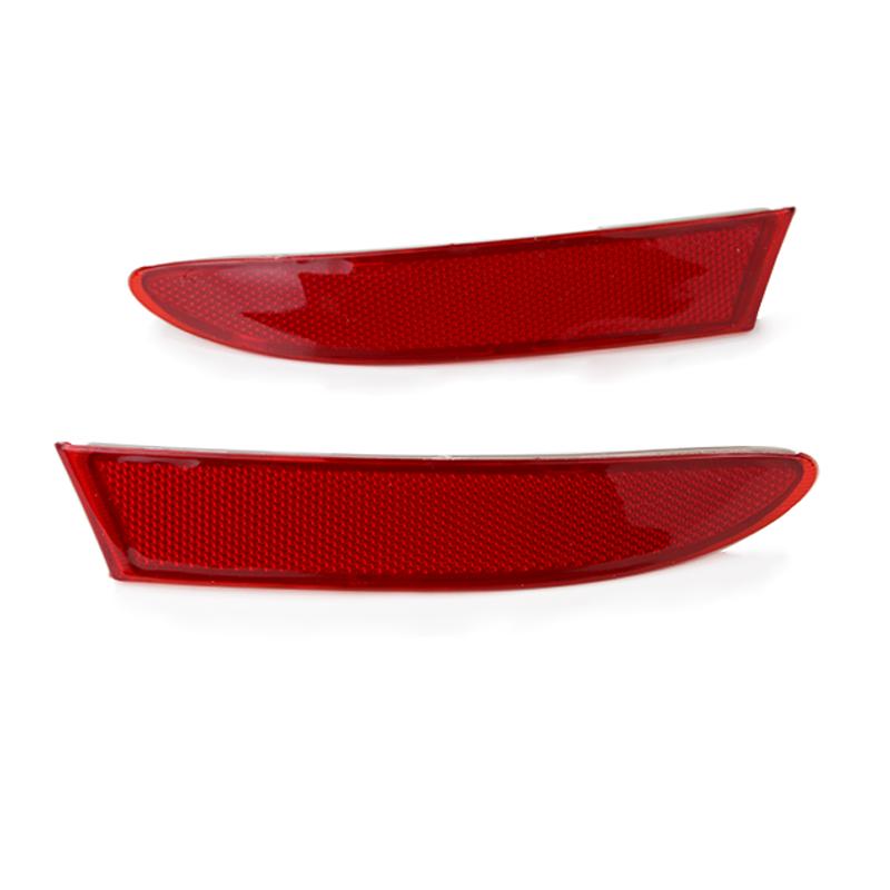 Rear Bumper Reflective Strips For BMW X3 F25 2011 2012 2013 2014 Warning Strip 63147217315 63147217316