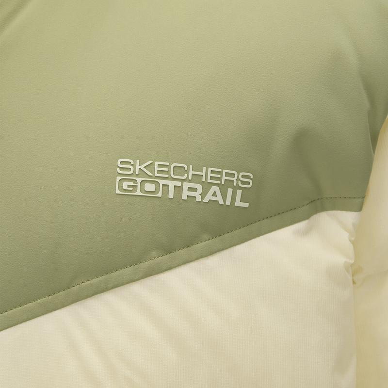Skechers Comfortable Stand Collar Warm Down Jacket Women Outerwear P425W128-01ZG