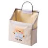 Dorm Room Cotton Fabric Wall Hanging Storage Bag With Multipurpose Pouch For Bedroom Organization
