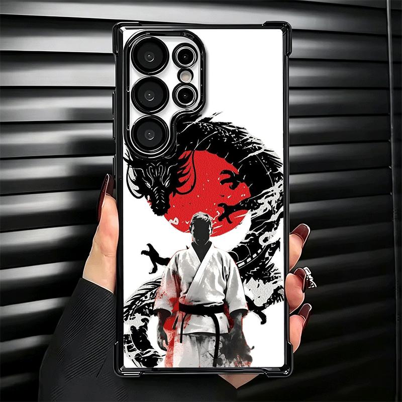 Taekwondo Kungfu Desgin Soft Phone Case For Samsung Galaxy S26 Ultra S25 Edge S24 FE S23 Plus S22 S21 + S20 Plating Anti-Fall Fu