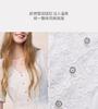 Fragrant Shadow French V-neck White Dress for Women, 2026 Summer New Collection, Pure Cotton Jacquard Hollow Embroidery Style Skirt