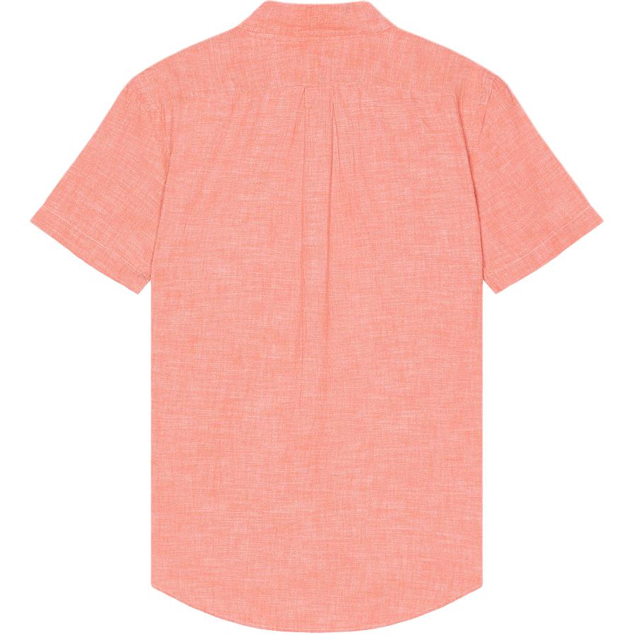 Polo Ralph Lauren Logo Embroidered Single-Breasted Short Sleeve Shirt Men shirts Nautical-Red 710842642-005