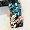For Realme 9i Case Cool Fashion Flower Marble Sunset Soft Liquid Silicone Lens Protective Cover For Realme 9i 5G Realme9i Bumper