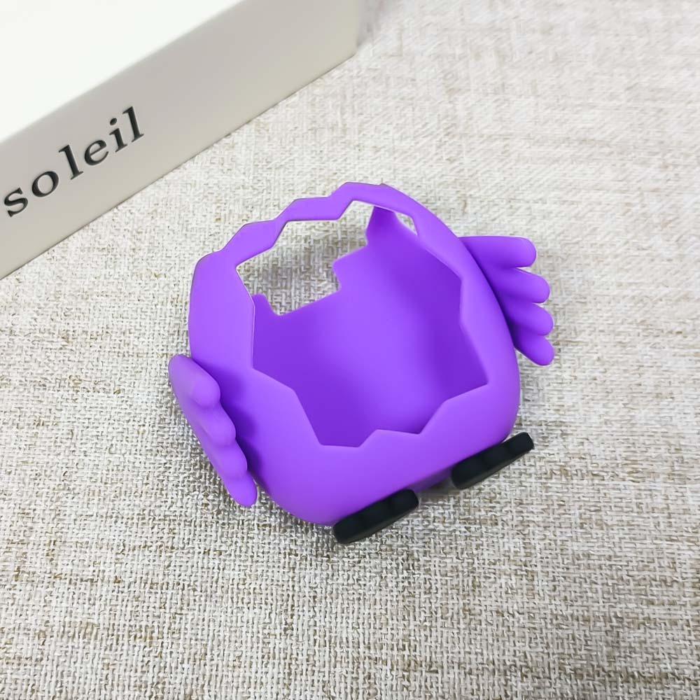 

Silicone Protective Case Cartoon Owl Shockproof Skin Cover Sleeve Anti-Scratch with Lanyard for Tamagotchi Paradise