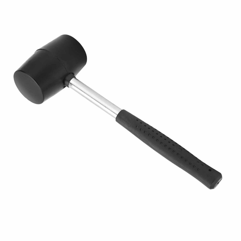 Hand Mallet Rubber Mallet Hammer Anti-Slip Handle Hand Mallet Tool Double Sided Mallet Woodworking