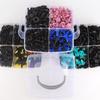 725-Piece Snap-In Car Expansion Screws & Plastic Clips Set